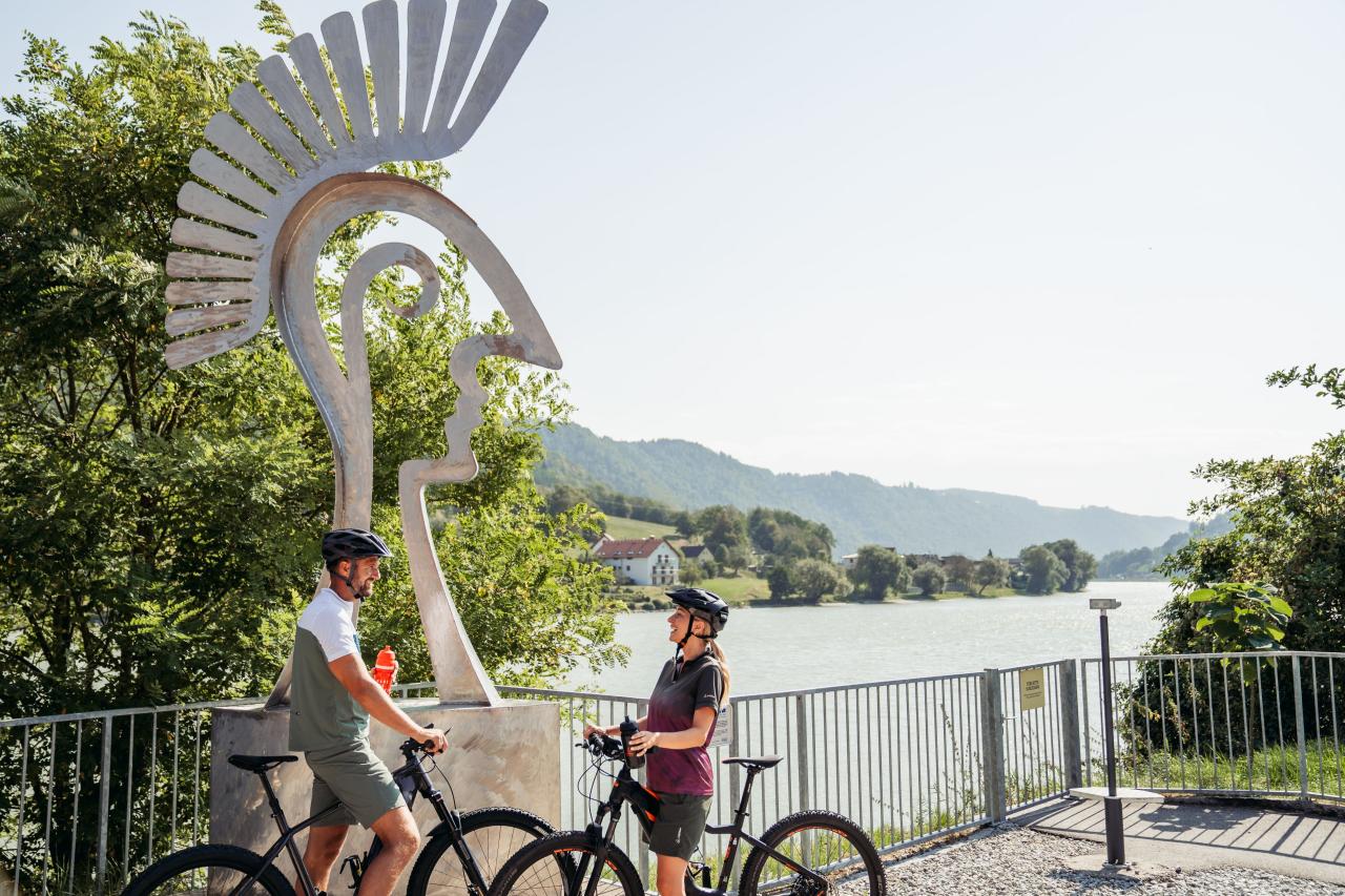 Donaulimes Welterberunde am Römerburgus von Oberranna