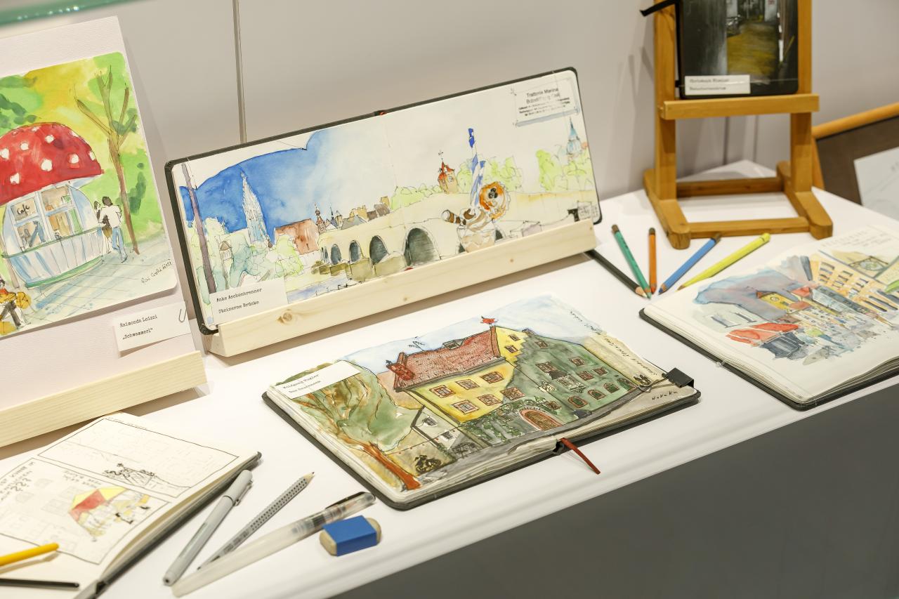 Sujet für Urban Sketching