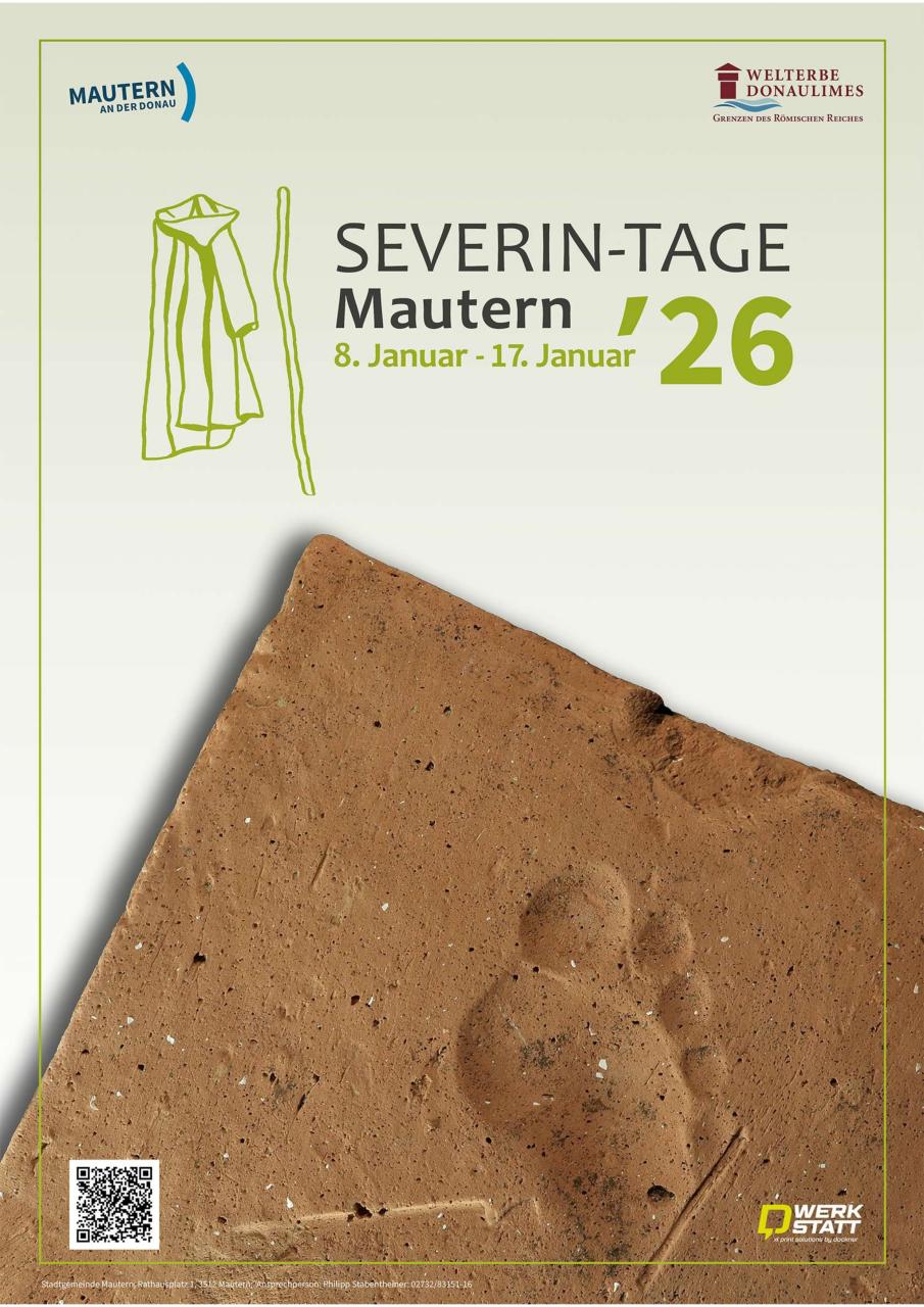 Sujet zu den Severin Tagen 2026 in Mautern