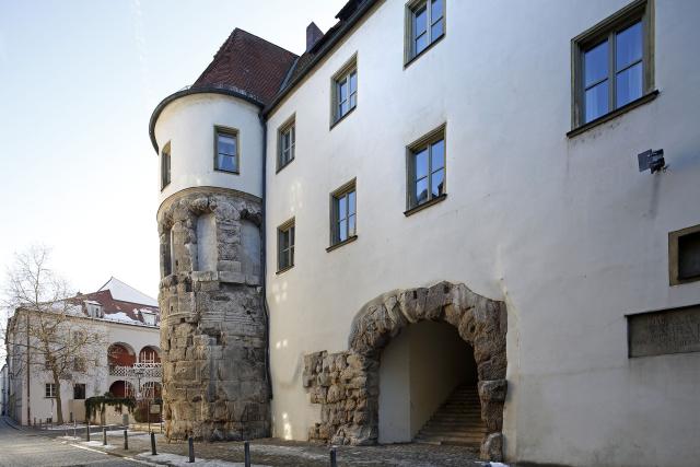 porta praetoria von Regensburg nach ihrer Konservierung