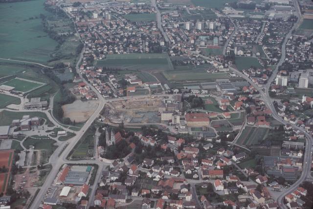 Luftbid von Straubing,