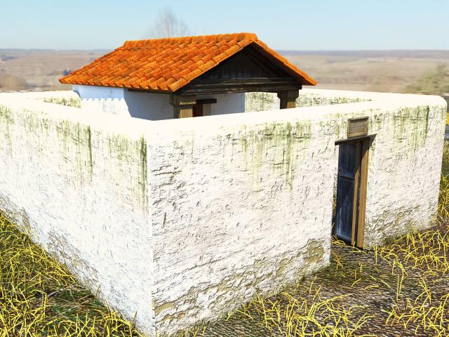 Digitale Rekonstruktion des Heiligtums von Eining-Weinberg