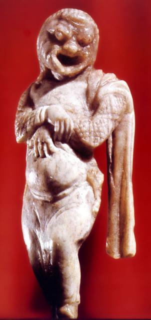 Statuette eines Theaterschauspielers