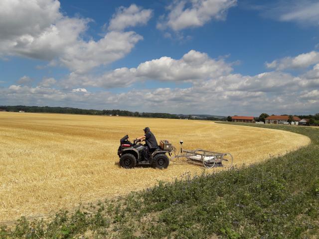 Geophysikalische Messungen in Stein/St. Pantaleon-Erla 