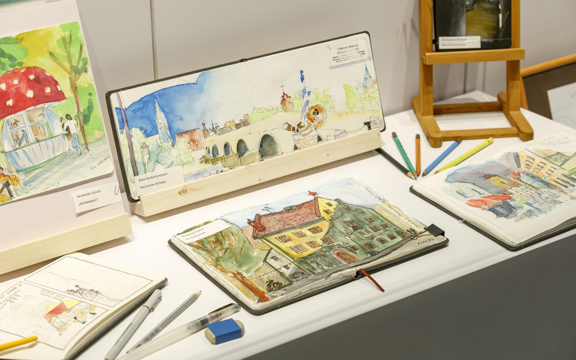 Sujet für Urban Sketching
