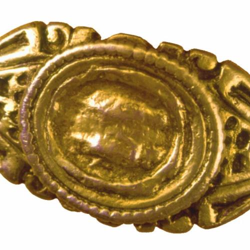 Massiver Goldring eines römischen Feldherrn