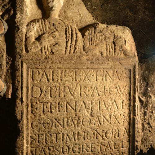Grabstein des Publius Aelius Sextinus